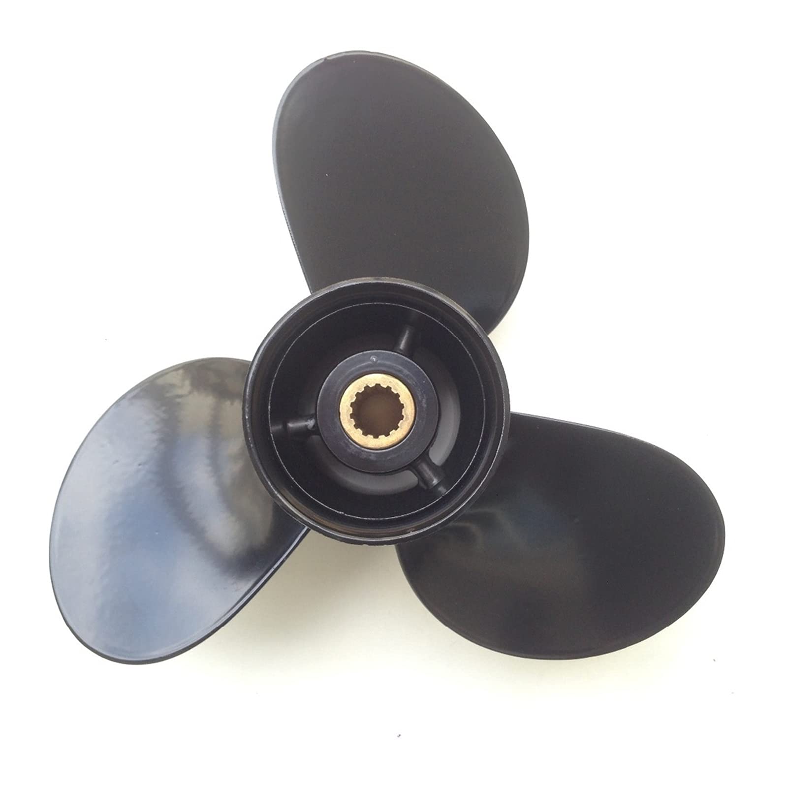 Jodriva 10,25x14 15hp-35hp, for Evinrude Propeller 14 Zahn Spline Aluminium Propeller, for Evinrude Bootszubehör Marine Propeller Bootspropeller von Jodriva