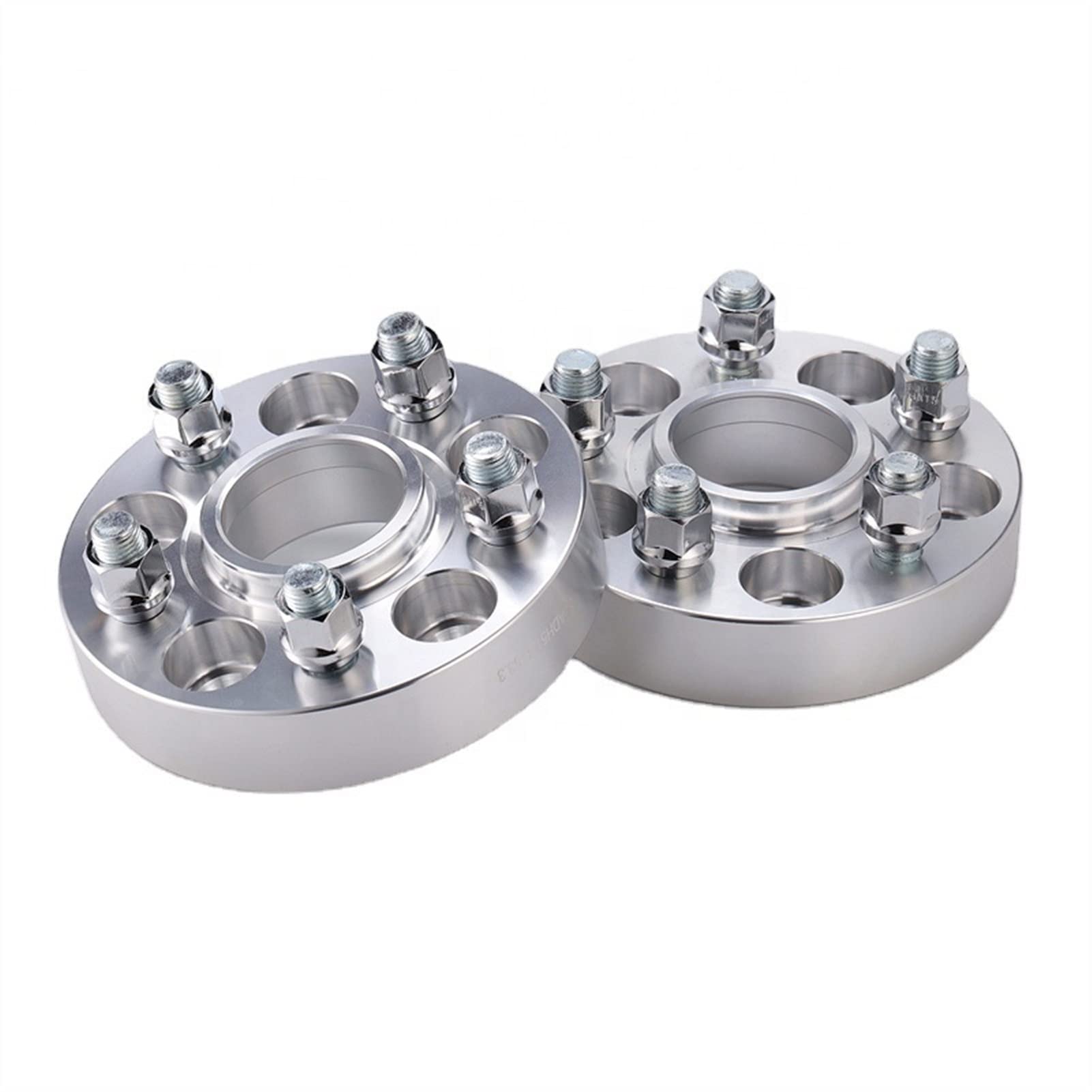 Jodriva 2 stück PCD 5x120 CB 72,6 Spurverbreiterung Adapter, for, E60 E90 Land, for Rover, for Mini, Geschmiedete Aluminium Legierung Distanzscheiben(2PC Adapter 20mm 1) von Jodriva