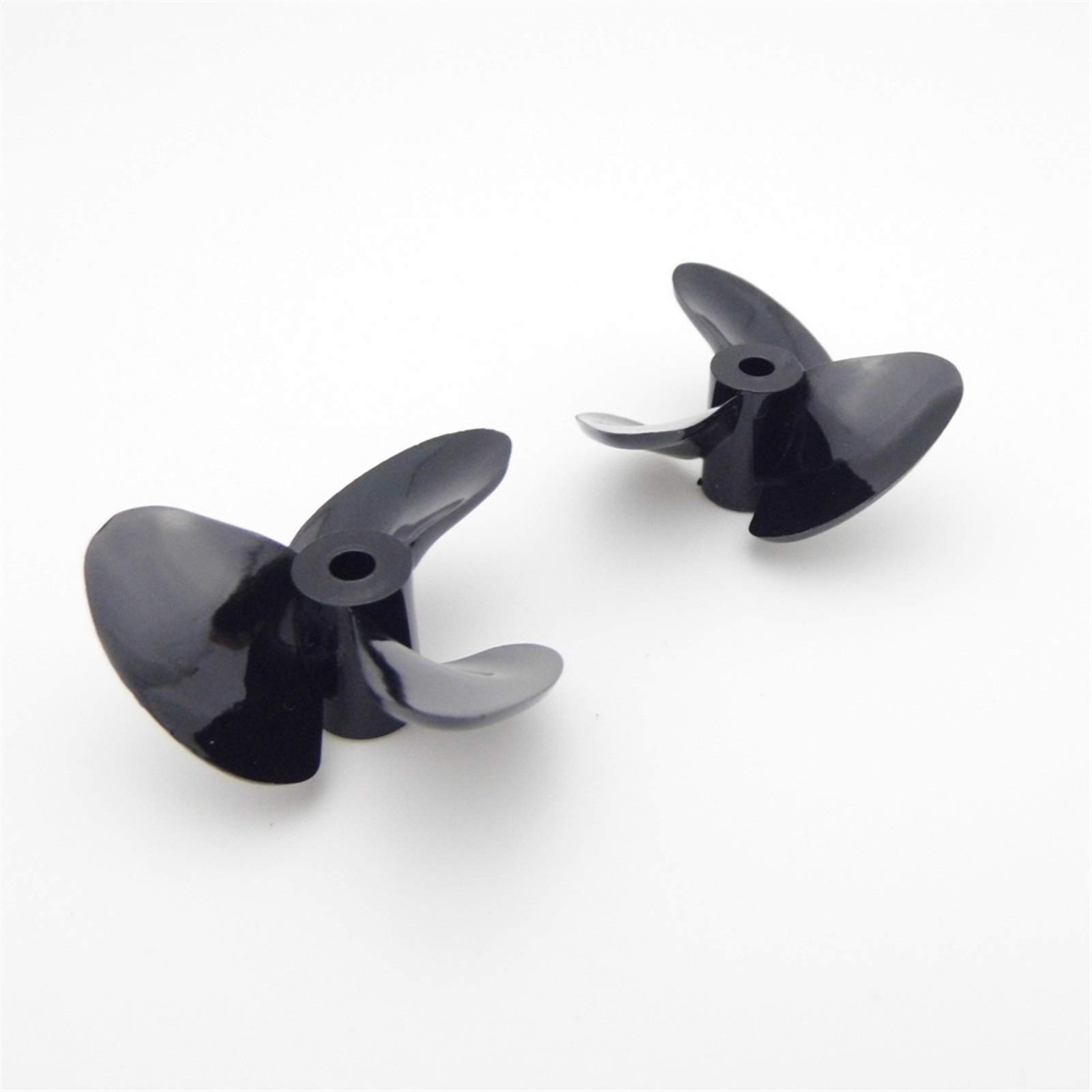 Jodriva 2PCS Boot Modell Rechts Links Hand PC Propeller Prop 26mm 30mm 34mm 3mm 4mm Welle RC Boot Jet Mono Spielzeug Marine Bootspropeller(D26xd3mm Right Hand) von Jodriva