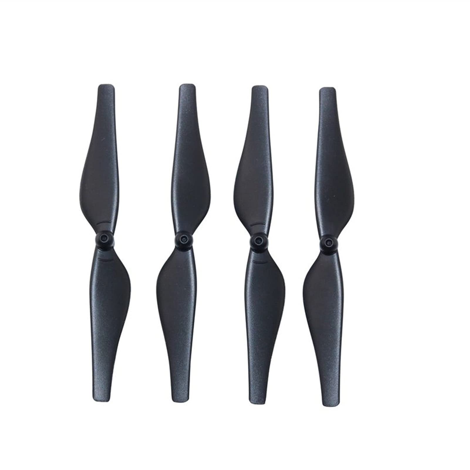 Jodriva 4 STÜCKE Fernbedienung Propeller Spielzeug Teile Bunte Propeller Klinge Zubehör Teile, for DJI, Tello Drone Ersatzklingen für Drohnen(Black) von Jodriva