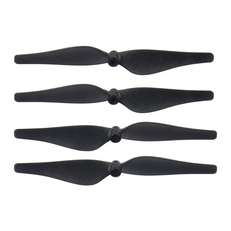 Jodriva 4-teilige Propeller mit Schnellverschluss, CCW und CW, langlebig, for DJI, Tello, for Mini, Drone Quadcopter Zubehör Ersatzklingen für Drohnen(Black) von Jodriva