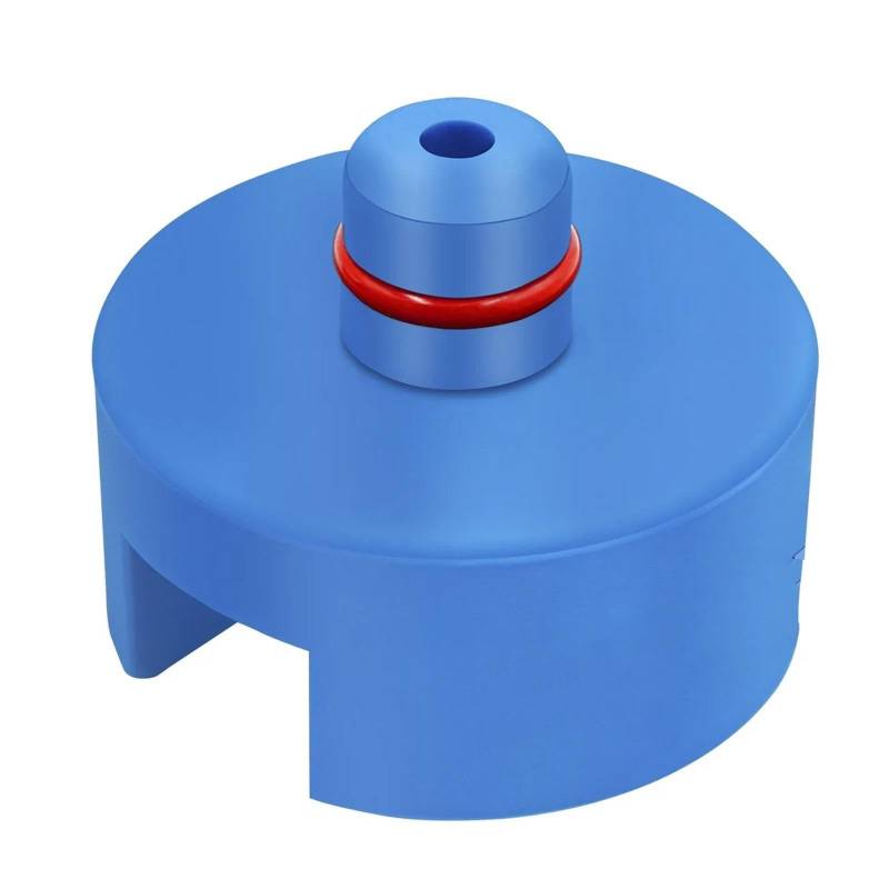 Jodriva Adapterpucks mit Gummiauflage for Wagenheberständer passend for Wagenheberständer und Wagenheber, for Tesla, for Model 3 SXY, Model3(1pc Silicone Pad) von Jodriva