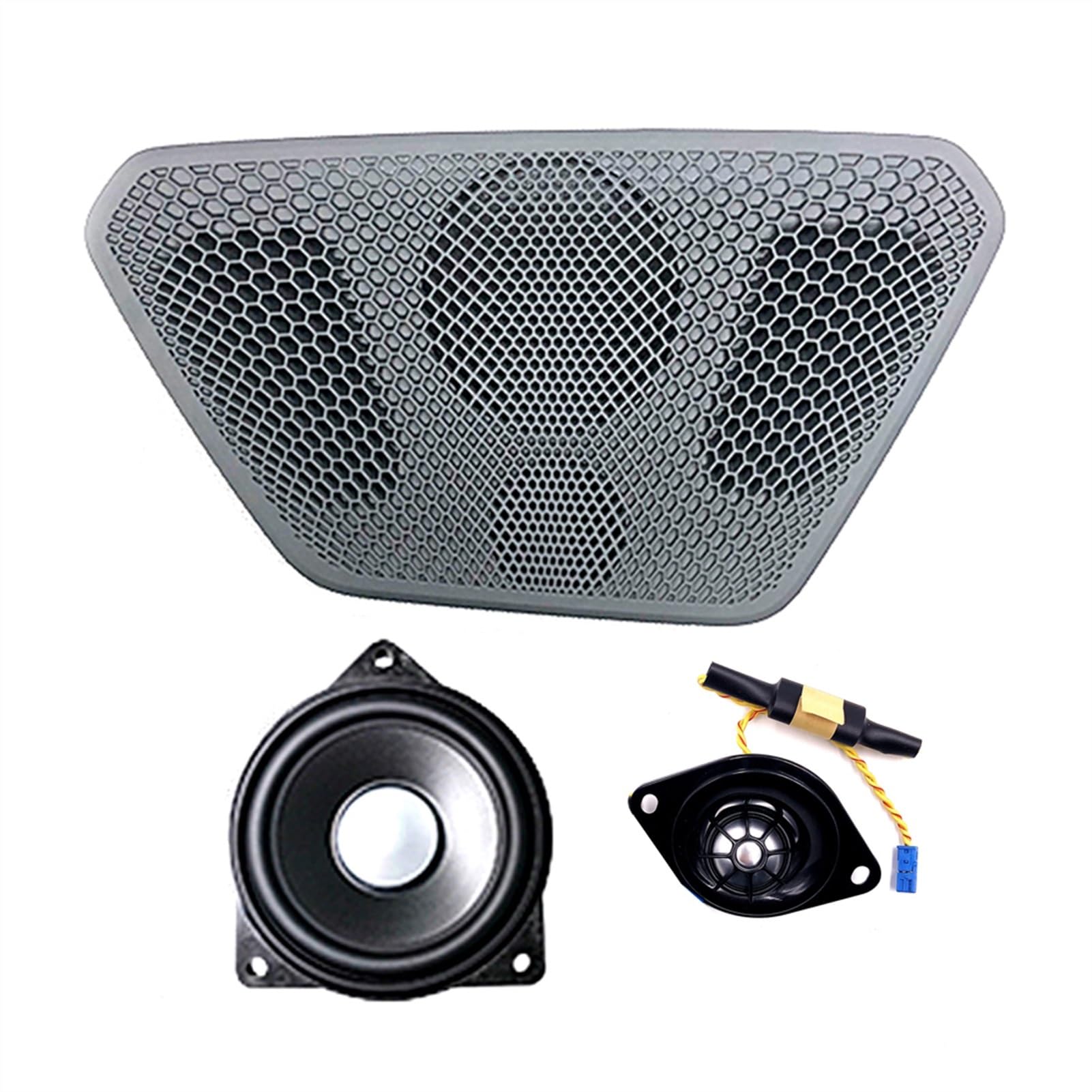 Jodriva Auto-Front-Mitteltöner-Hochtöner-Hi-Fi-Musik-Stereo-Center-Armaturenbrett-Lautsprecherabdeckungssatz, for BMW, G20 3er-Reihe Lautsprechergitterabdeckung(3 pcs) von Jodriva