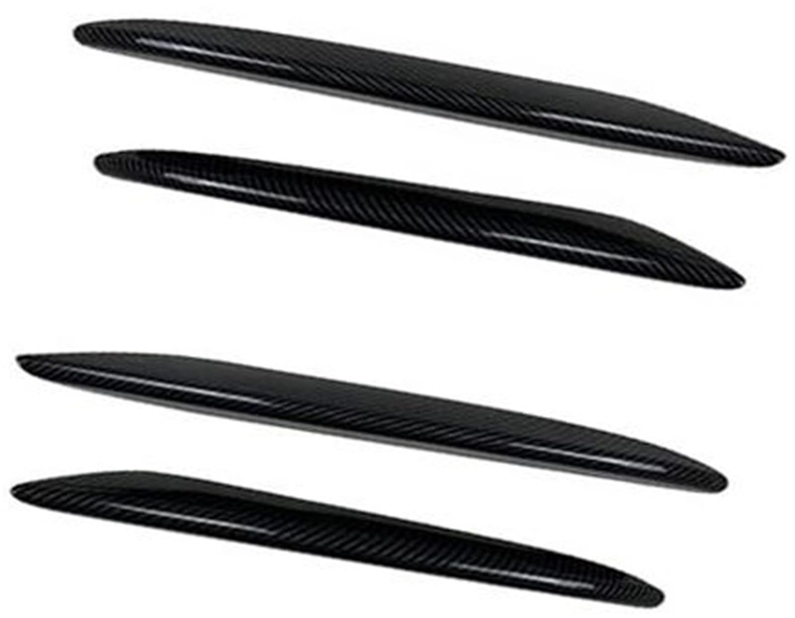 Jodriva Auto-Frontspoiler, for Mercedes-Benz, for E-Klasse, for W213, 1 Paar Frontstoßstangen-Lippensplitter-Spoiler, Auto-Frontstoßstangen-Lippensplitter-Nebelscheinwerferverkleidung Frontstoßstangen von Jodriva