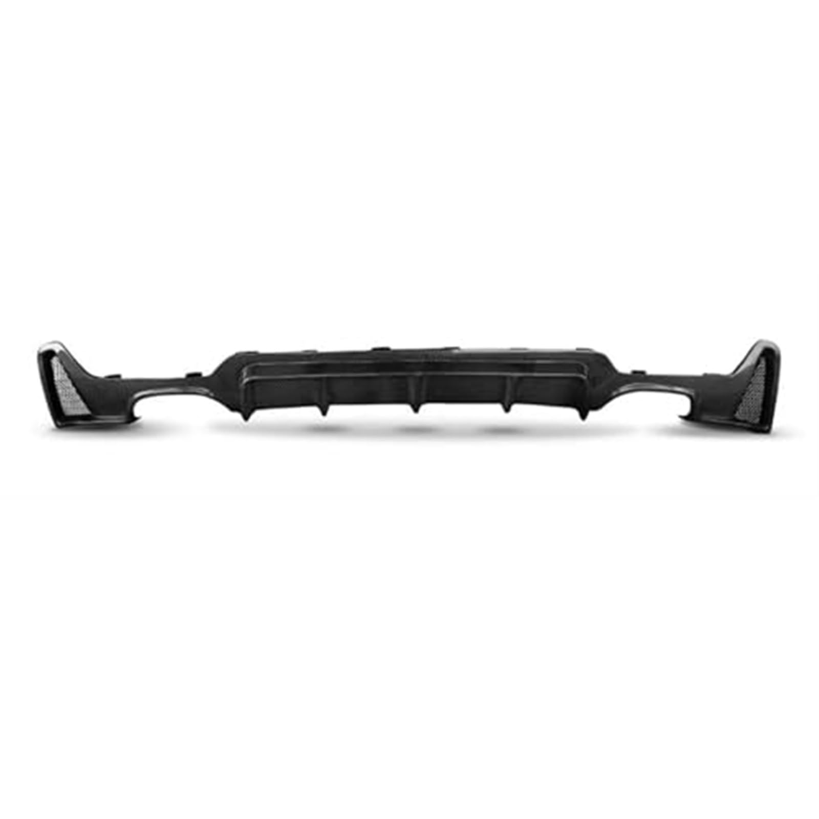 Jodriva Auto-Heckspoiler, Auto-Heckstoßstangen-Auspuffdiffusor, Lippenhalterung, Splitter-Spoiler, for, for 4er-Reihe, for F32 F33 F36 435i 2014-2020 Autospoilerlippe(Carbon Fiber Look Black) von Jodriva