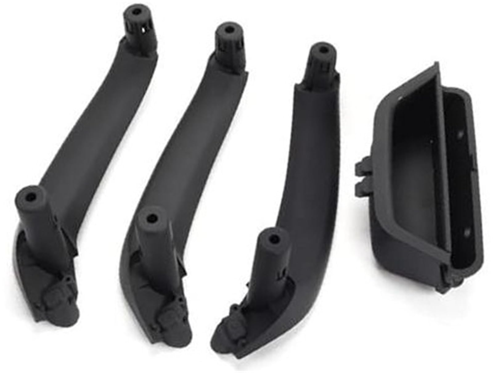 Jodriva Auto Innentürgriff LHD RHD 51417250307 Auto vorne Links Türinnengriff Pull Trim Panel Griff, for, X3 X4 F25 F26 2010-2016 Auto-Innentürgriff(Black RHD 4pcs Black) von Jodriva