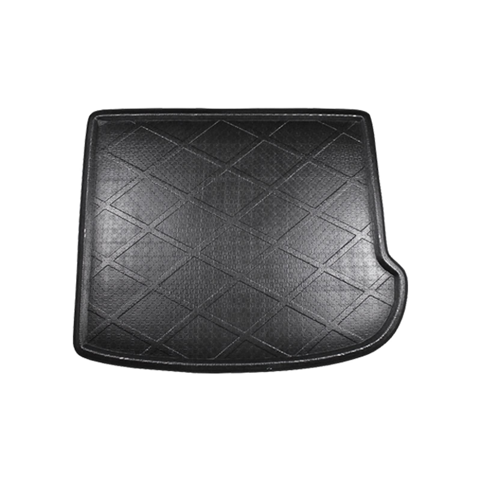 Jodriva Auto Kofferraummatte, wasserdichte Fußmatten, Teppich, Anti-Schlamm-Ablage, Laderaumwanne, for Hyundai, Santafe 2005-2012 Kofferraumschutz von Jodriva