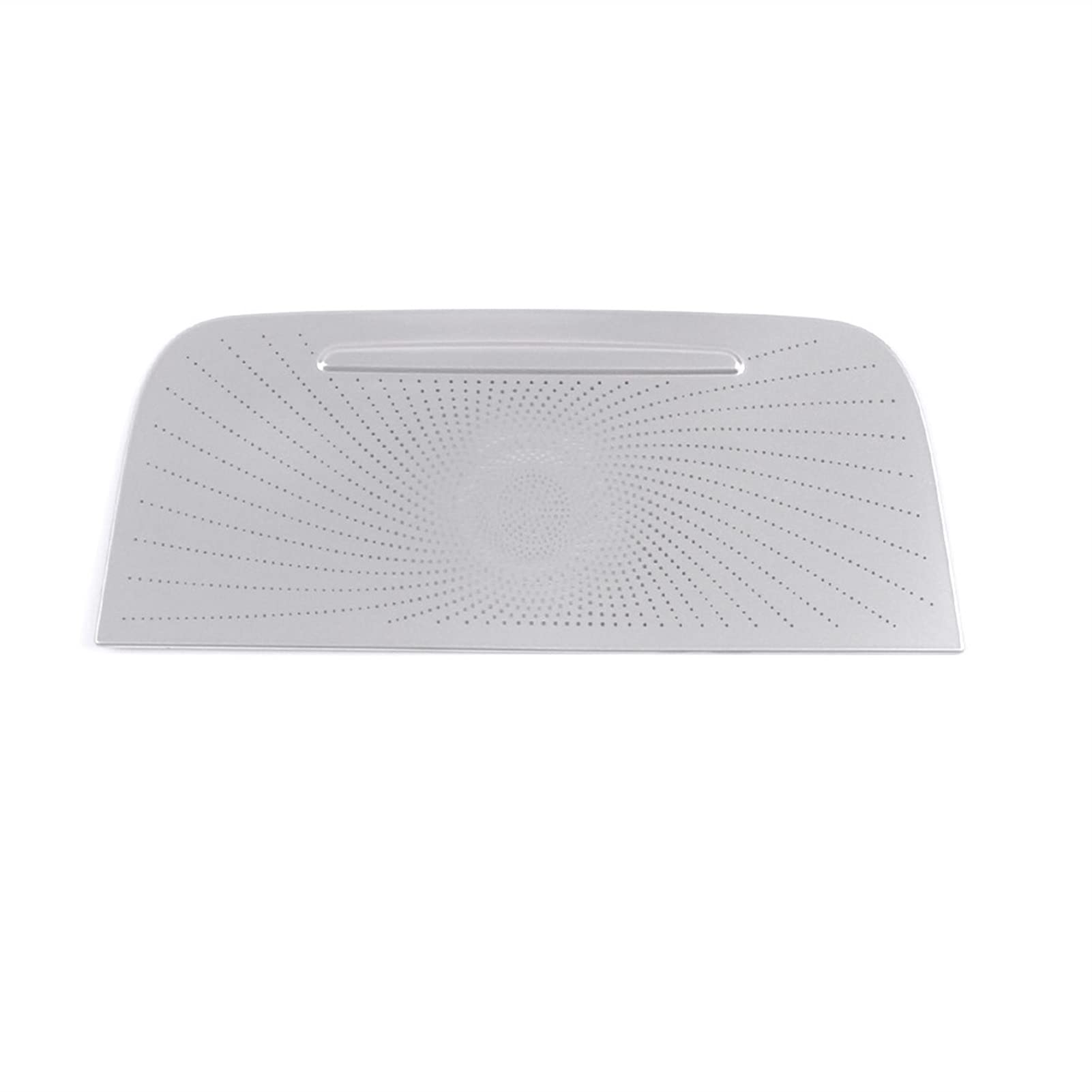 Jodriva Auto-Lautsprecherabdeckung aus Edelstahl, Türlautsprecher-Soundpad, Zieraufkleber, Innenzubehör, for Lincoln, Aviator U611 2020-2021 Lautsprechergitterabdeckung(Matte Silver D) von Jodriva