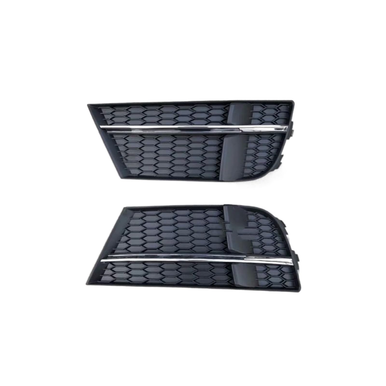 Jodriva Auto Links rechts vorne Stoßstange Nebelscheinwerfer Kühlergrill Abdeckung, for Audi, for A3 Sport Sports 2017 2018 Nebelscheinwerfer-Kühlergrill-Abdeckungsblende von Jodriva