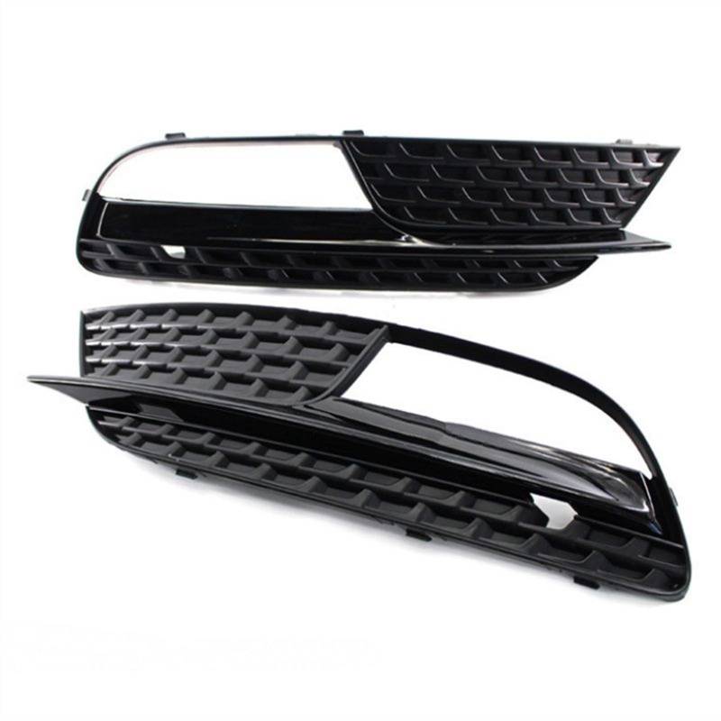 Jodriva Auto Links rechts vorne Stoßstange Nebelscheinwerfer Kühlergrill Abdeckung, for Audi, for A5 2012 2013 2014 2015 2016 Nebelscheinwerfer-Kühlergrill-Abdeckungsblende von Jodriva