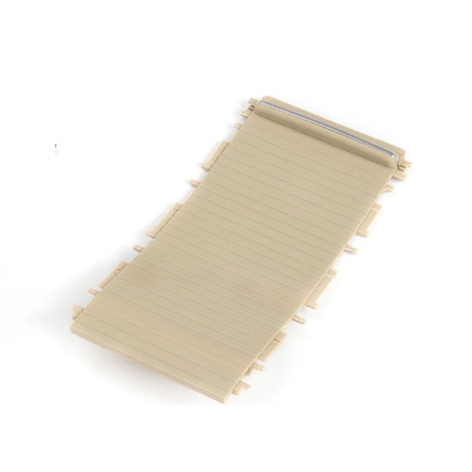 Jodriva Auto Mittelkonsole Rollo Abdeckung Trim Trinkbecherhalter Rollo Beige, for, for, E46 3 Serie 51167038333 1998-2005 NEU Armlehnen-Getränkehalterdeckel(Beige) von Jodriva