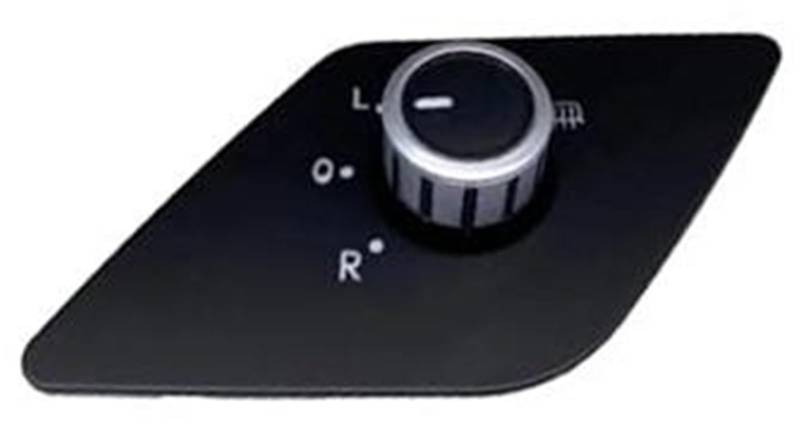 Jodriva Auto-Rückspiegelschalter, for Jetta, MK6, for 2011 2012 2013 2014 2015 201616D959565B 10-polige Rückfahr-Fahrertaste Schalter zur Steuerung des Außenspiegels von Jodriva