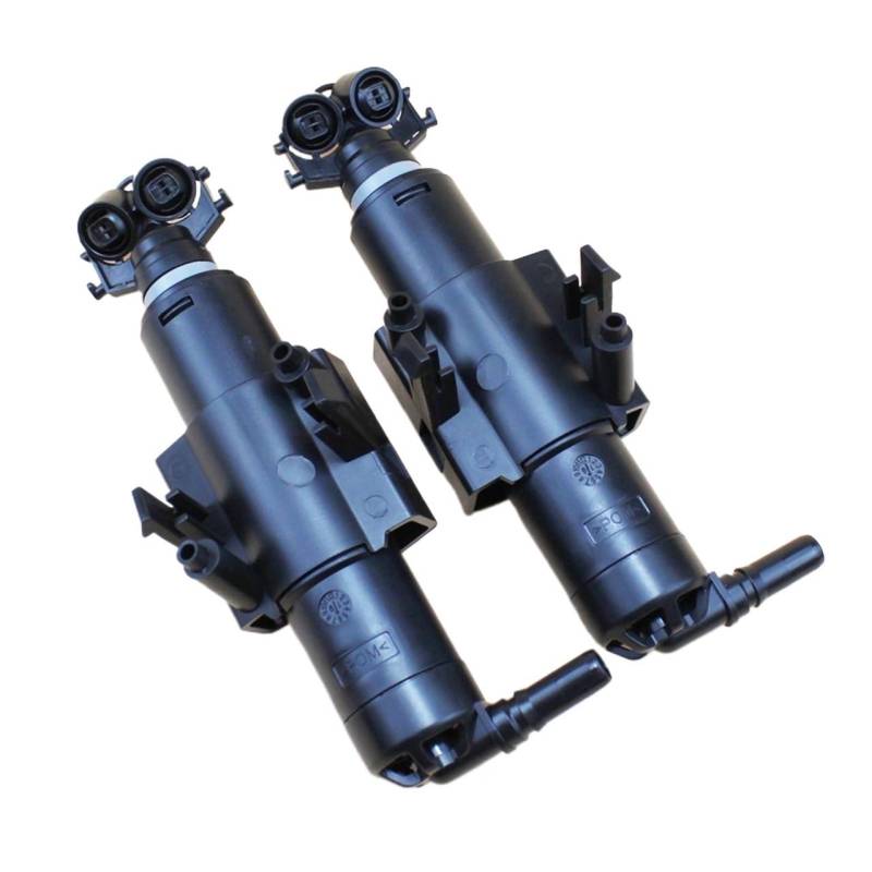 Jodriva Auto Styling Stoßfänger Scheinwerfer Waschanlage Düse Spray Aktuator Jet, for Ford, Kuga 2017 Ab GV41-13L015-AE GV41-13L014-AE Autoscheinwerfer-Reinigungsdüse(Pair) von Jodriva