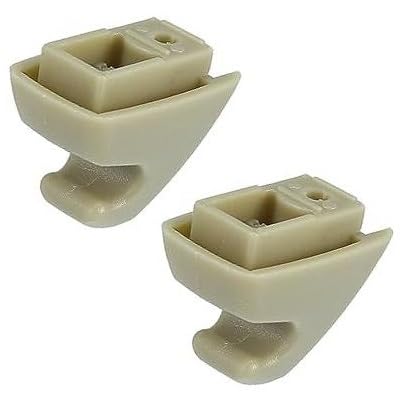 Jodriva Beiger Halteclip for Sonnenblende 15882854, 2 STK Clips für die innere Sonnenblende(Beige) von Jodriva