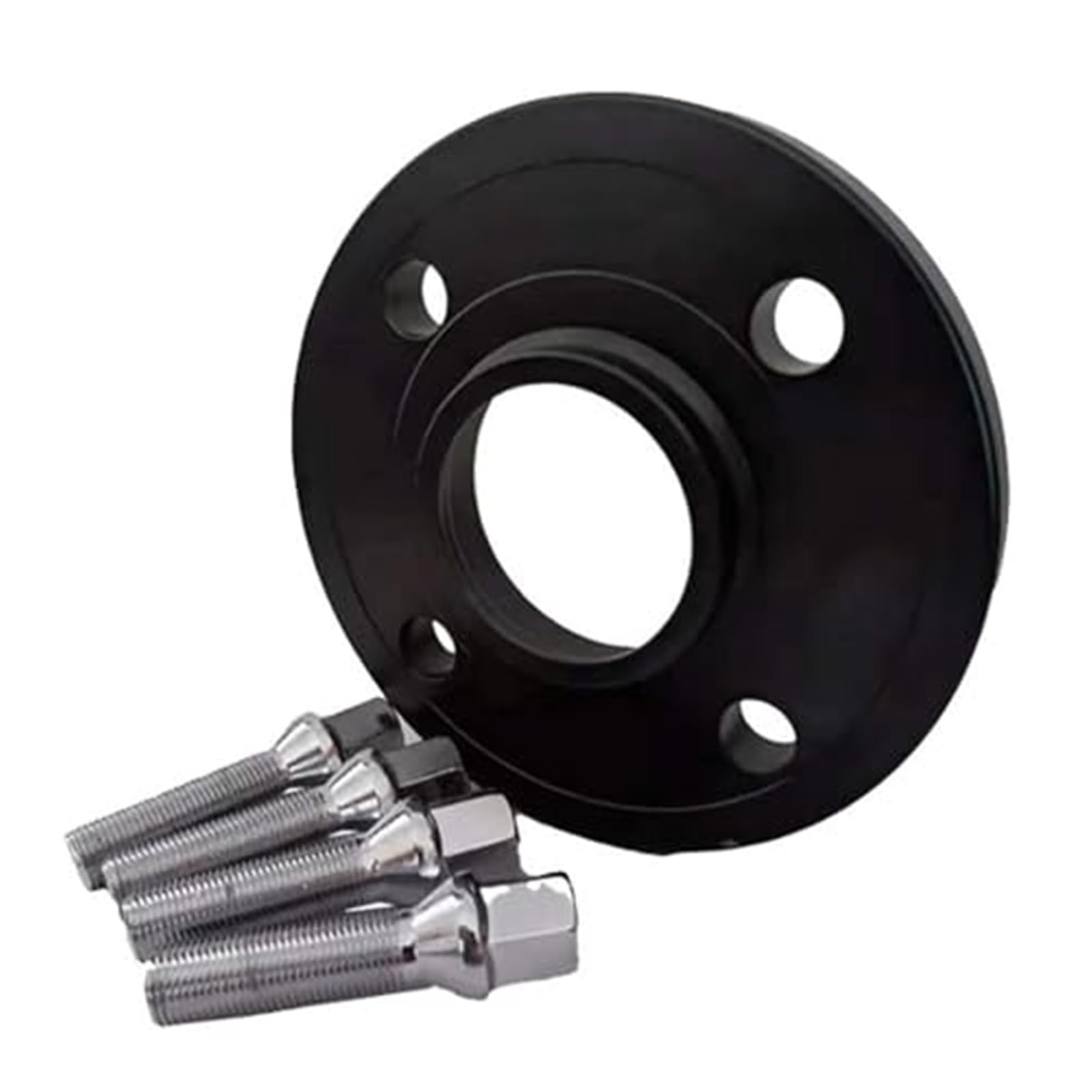 Jodriva Distanzstücke Auto-Rad-Distanzstück-Verbreiterung Kit 4x98 Hubcentric 58,1 Aluminium-Adapter Espaciadores, for Alfa, for Romeo, for SpA Separatoren Shims Platte Spurverbreiterung(Black 20mm) von Jodriva