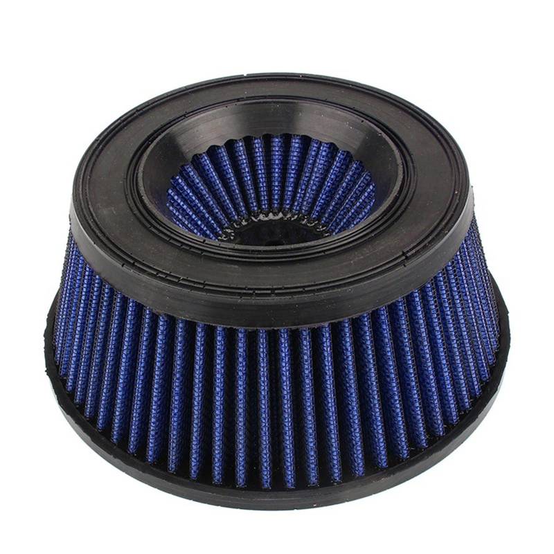 Jodriva Ersatz-Luftfiltereinsatz for Motorrad-Luftfiltereinlass, for Harley, Sportster Dyna FXDLS Softail FLSTNSE Touring Road Glide FLHX Luftfilter Ansaugkit(Blue) von Jodriva