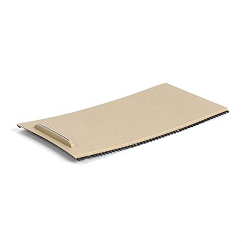 Jodriva For Buick, Lacrosse Auto Schiebeläden Getränkehalter Rollo Abdeckung Armlehne Box Aufbewahrungsbox Streifen Beschichtung Zierring 2009-2013 Schiebeläden in der Mittelkonsole(BEIGE MODEL A) von Jodriva