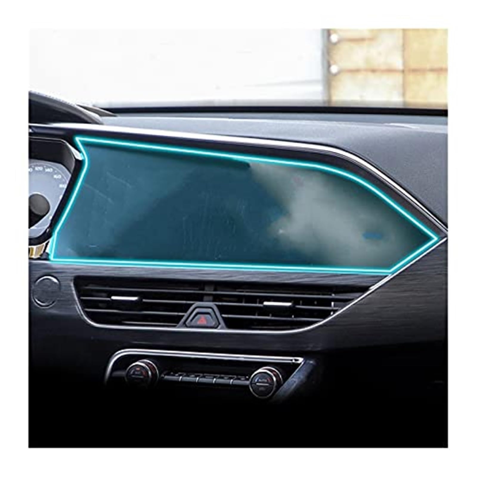 Jodriva Instrumenten-Displayschutz, for Geely, for XingYue for PHEV FY11 2018 2019 2020, automatischer LCD-Bildschirm, gehärtetes Glas, Navigationsschutzfolie, gehärteter Glasschutz Autonavigationsbil von Jodriva