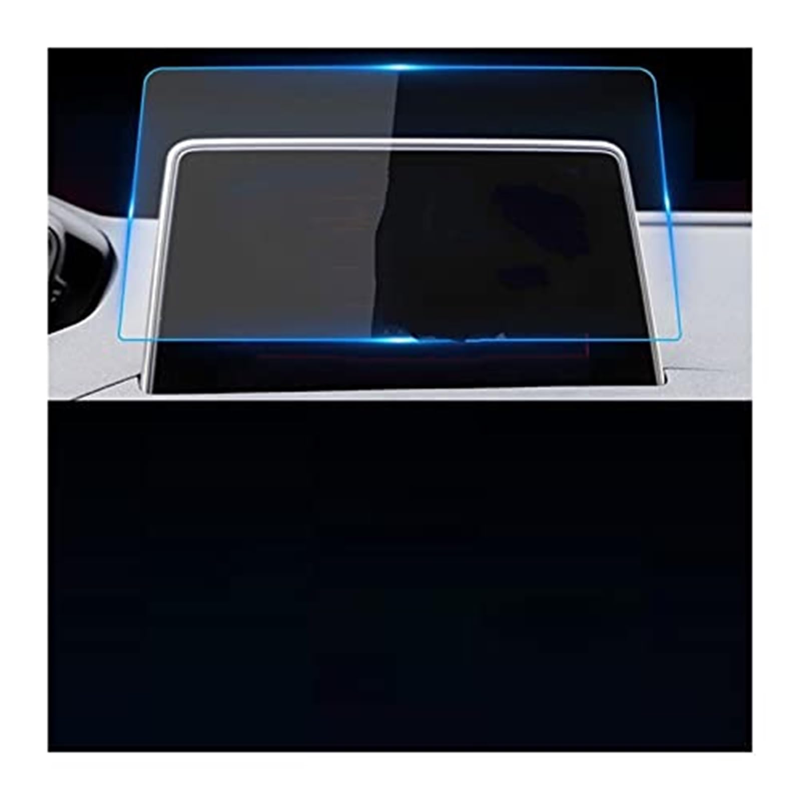 Jodriva Instrumenten-Displayschutz, for Peugeot, for 3008 5008 2017 2018 2019 2020, Auto-LCD-Bildschirm, gehärtetes Glas, Armaturenbrett, Navigation, Schutzfolie, gehärtetes Glas Autonavigationsbildsc von Jodriva