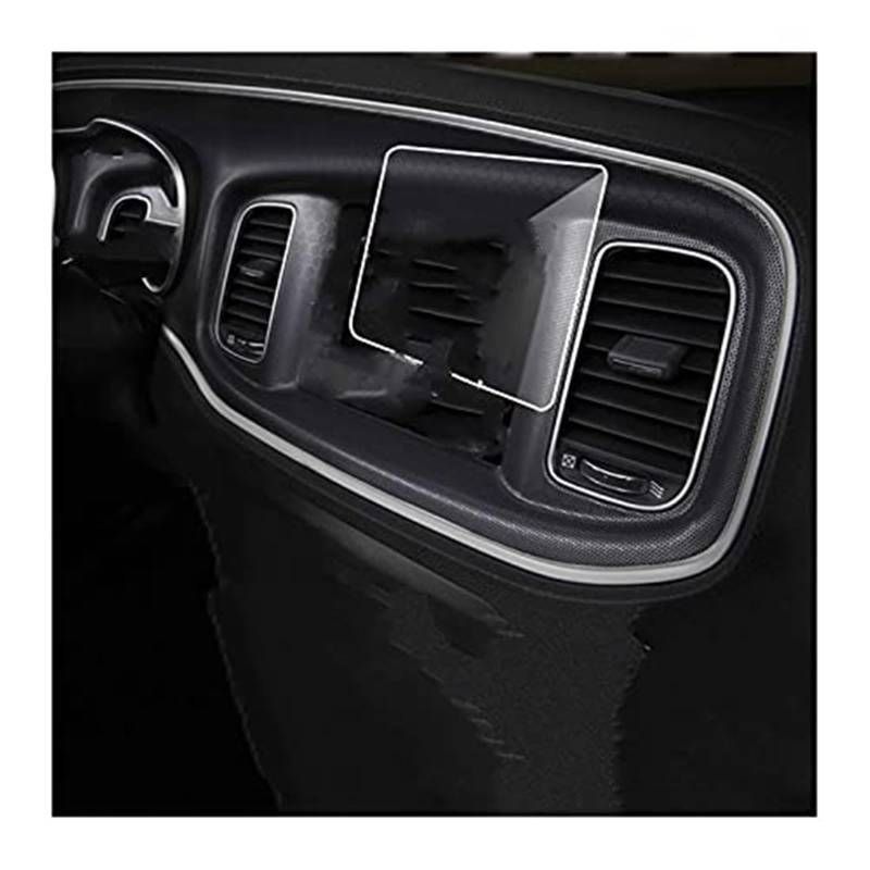 Jodriva Instrumenten-Displayschutzfolie, for DODGE, for Ladegerät, for 2015 2016 2017 2018 2019, Auto-Schutzfolie aus gehärtetem Glas, Auto-Navigationsmembran, Schutzfolie aus gehärtetem Glas Autonavi von Jodriva