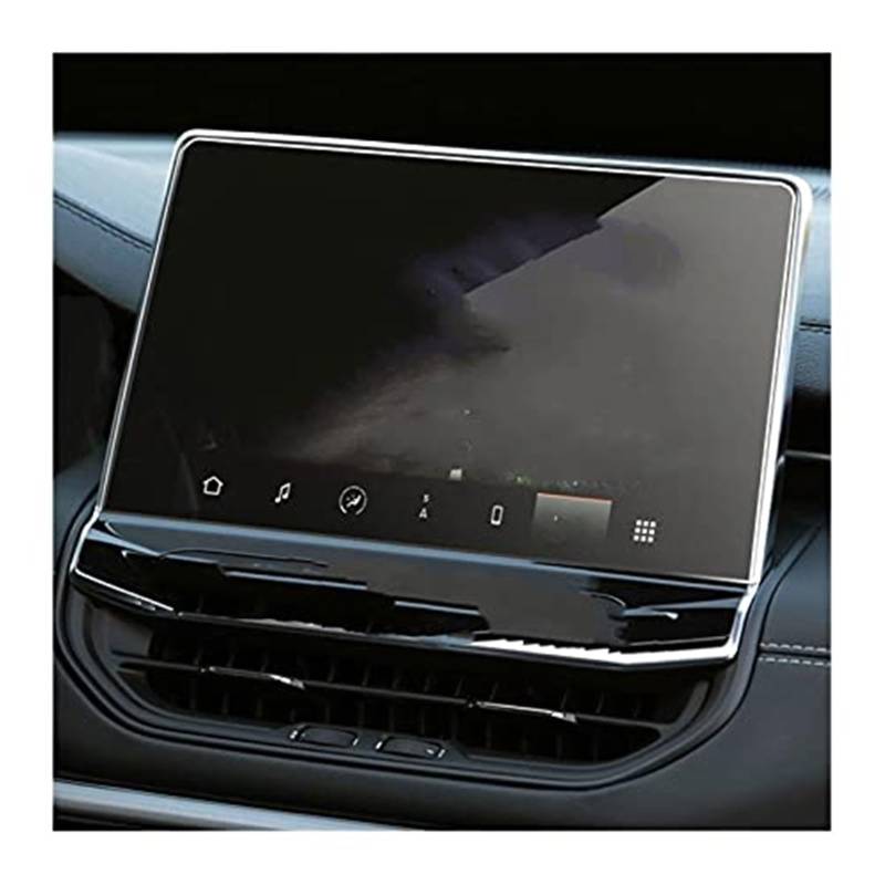 Jodriva Instrumenten-Displayschutzfolie, for Jeep, for Compass 2021 10,1 Zoll, Auto-Schutzfolie aus gehärtetem Glas, GPS-Navigationsbildschirm-Schutzfolie, gehärtetes Glas Autonavigationsbildschirmsch von Jodriva