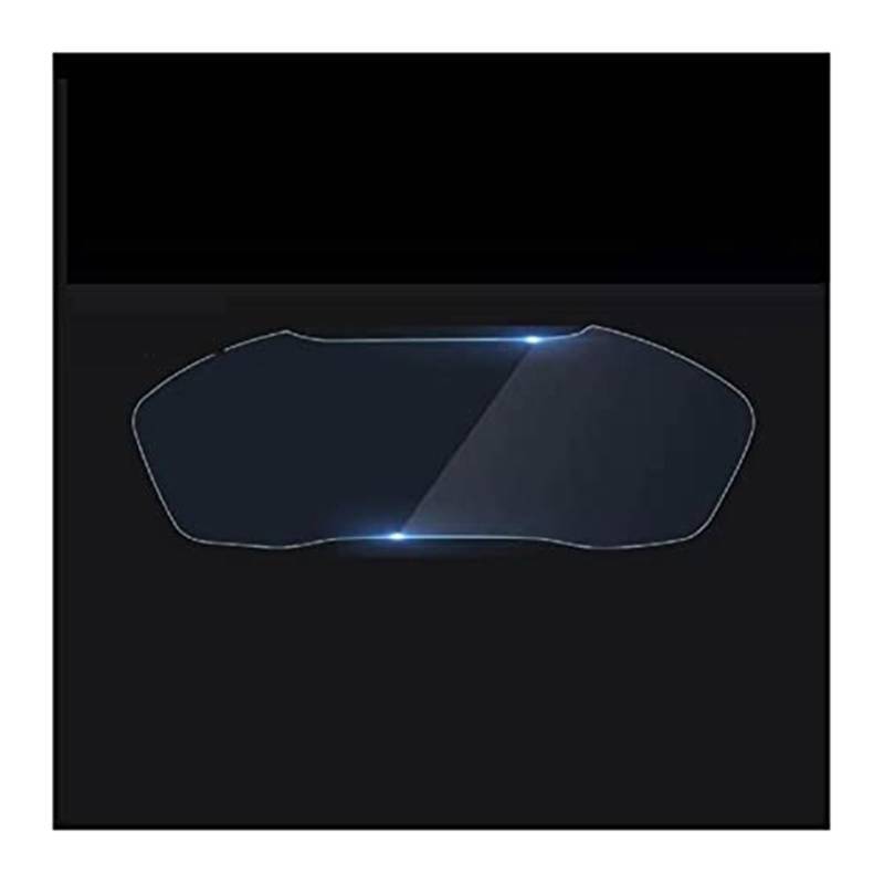 Jodriva Instrumenten-Displayschutzfolie for A4 A5 A8 Q3 Q5 2018 2019 2020, Auto-Armaturenbrett-Displayschutz, LCD-Bildschirm, gehärtetes Glas, TPU-Folie, gehärtetes Glas Autonavigationsbildschirmschut von Jodriva