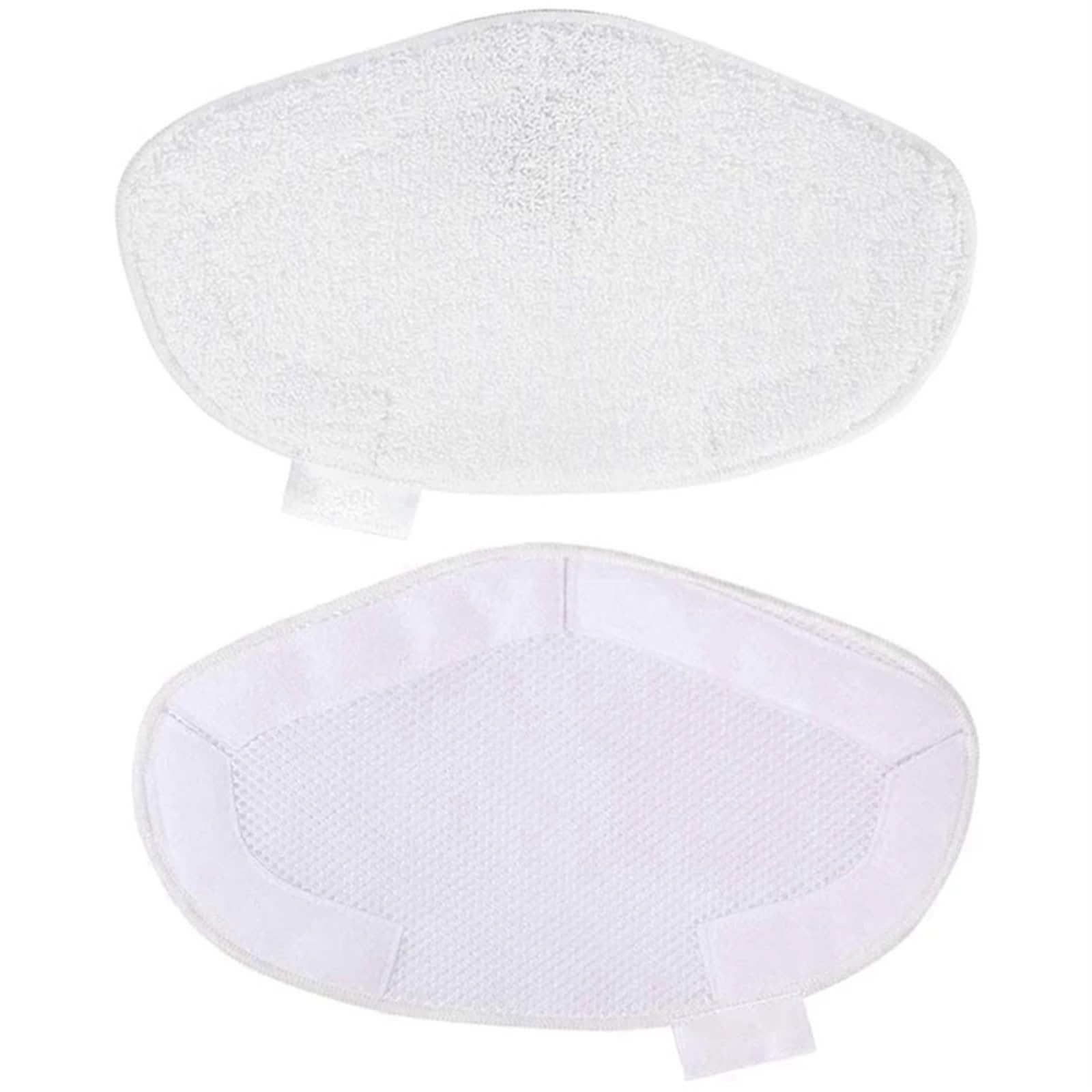 Jodriva Mopp Tuch Ersatz Zubehör Kit Dampf Staubsauger Mopp Lumpen Tuch Mikrofaser Mopp Pad Ersatzteile Zubehör für Dampfreiniger(4pcs) von Jodriva