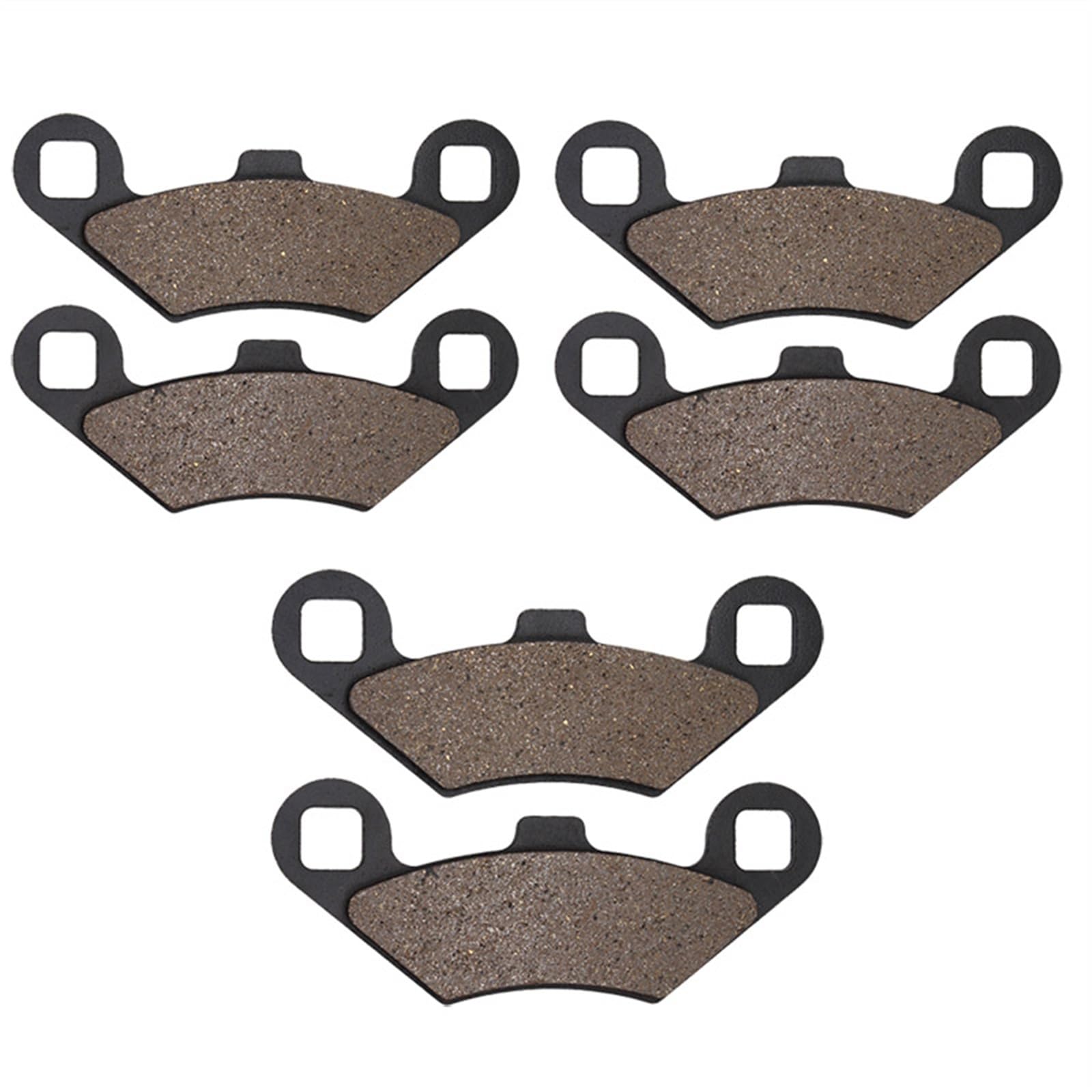 Jodriva Motorrad-Bremsbeläge vorne und hinten, for Polaris, 300, for Hawkeye, 300 2x4 4x4 2007-2009 Bremsbeläge vorne und hinten(3pairs) von Jodriva