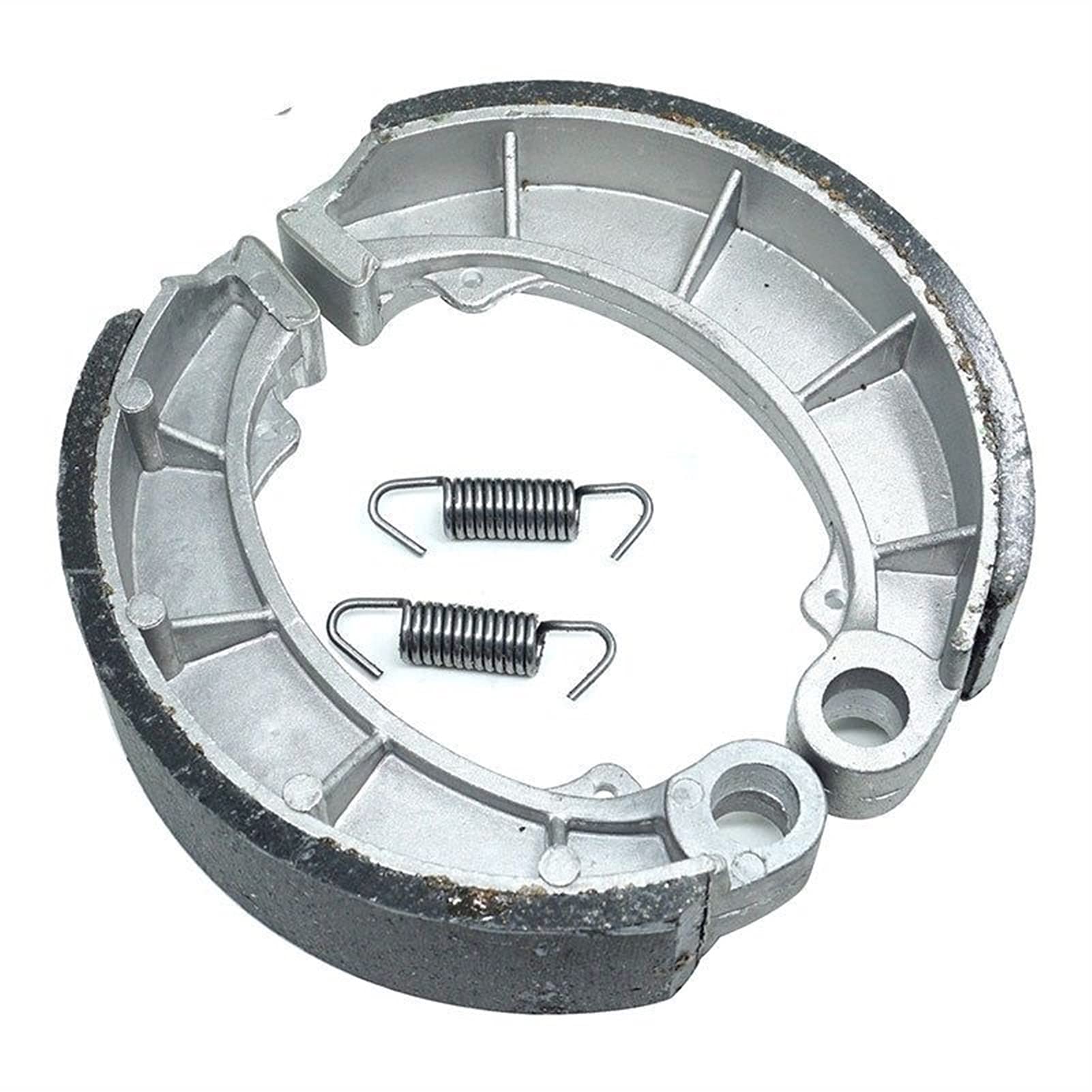 Jodriva Motorrad-Bremsbelag vorne und hinten, Bremsbackensatz, for NV400C Steed 400 1993-1997 NV400 NV400CM 1996-1997 NV400CV 1995-1996 NV Bremsbeläge vorne und hinten(Rear Brake Shoe) von Jodriva