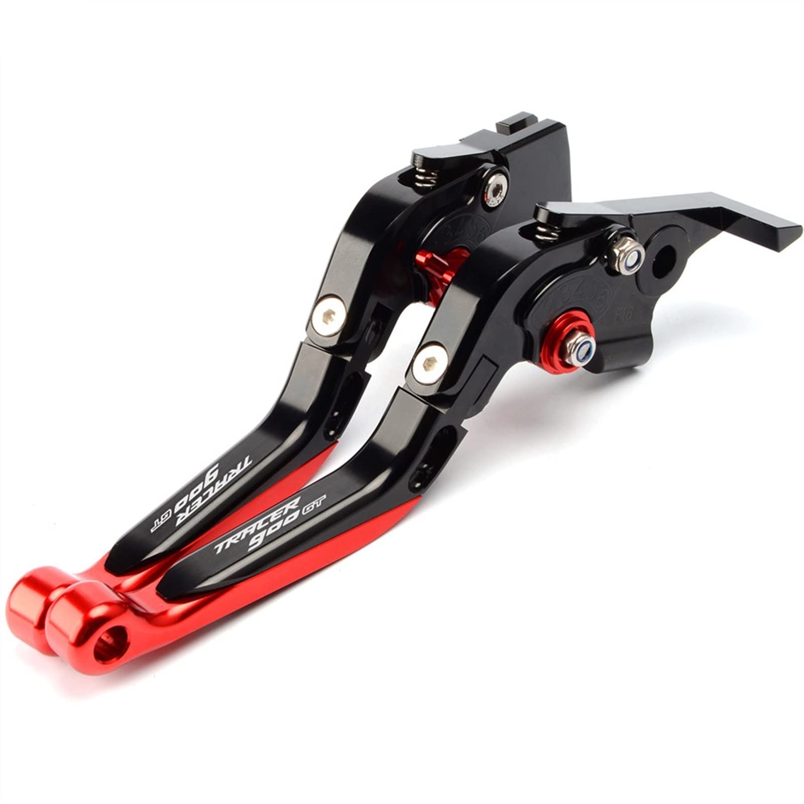 Jodriva Motorrad CNC Bremskupplungshebel Tracer 900GT, for Yamaha, for Tracer 900 Gt, for Tracer900gt 2018-2019 Motorrad-Kupplungsbremshebel(Red) von Jodriva