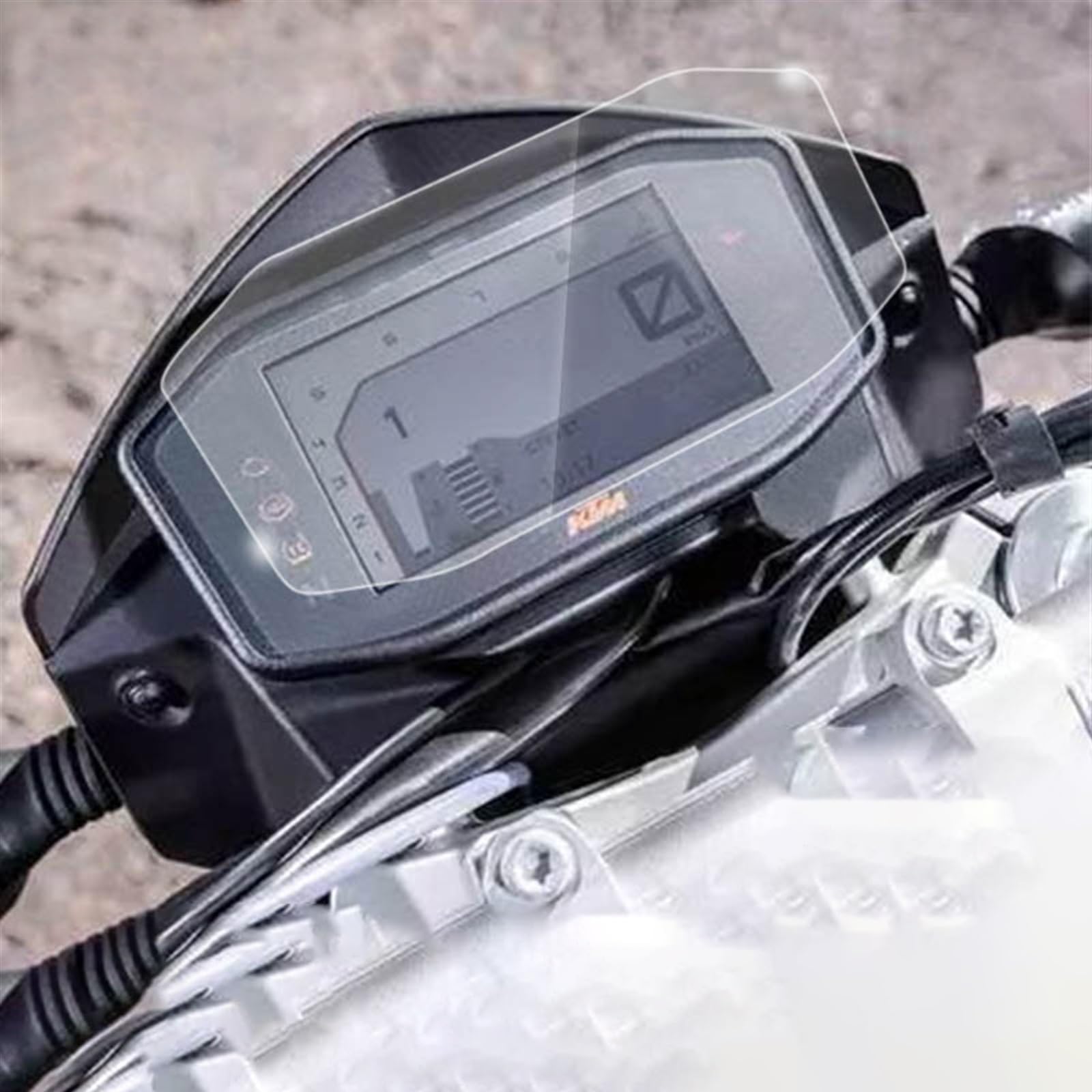 Jodriva Motorrad Cluster Kratzschutzfolie Cluster Displayschutzfolie for 1290 SUPER Duke R 2017-2019 690 790 Duke 2016-2023 Tacho-Schutzfolie(1pcs) von Jodriva