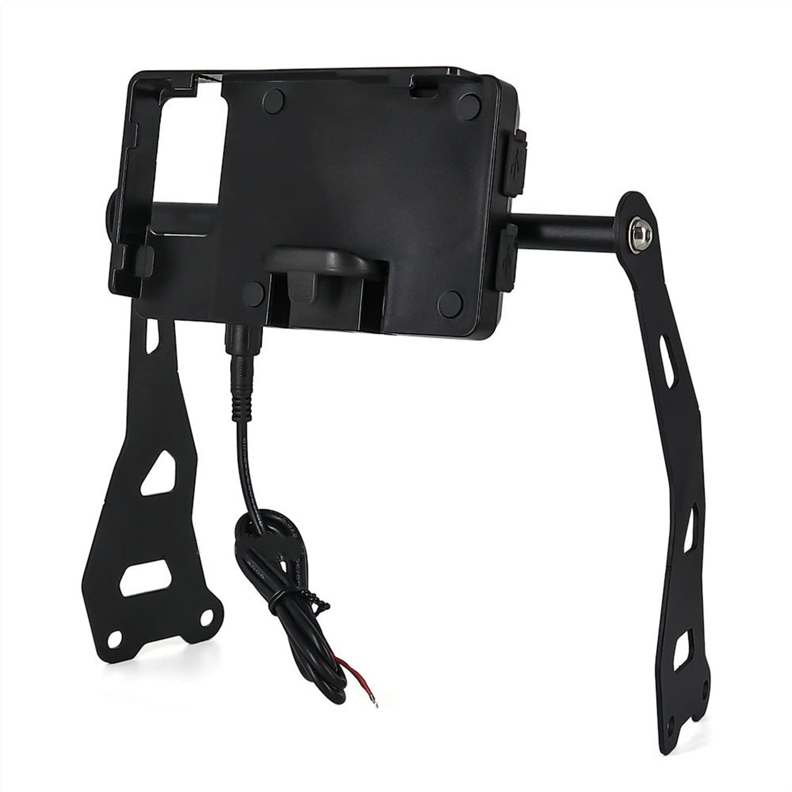 Jodriva Motorrad-GPS, for Smart, Telefon-Windschutzscheiben-Navigation, GPS-Plattenhalterung, Adapterhalter, for Royal Enfield, Himalayan 2016-2021 Fahrrad-Telefonhalterung(A Set) von Jodriva