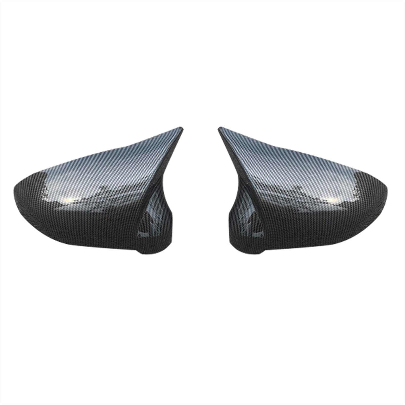 Jodriva Rear View Mirror Cover, for, B9 A4 S4 A5 S5 2016 - UP Mirror Side Caps Replacement Style Caps Carbon Fiber Rückspiegelabdeckung(1 Set Carbon Pattern) von Jodriva