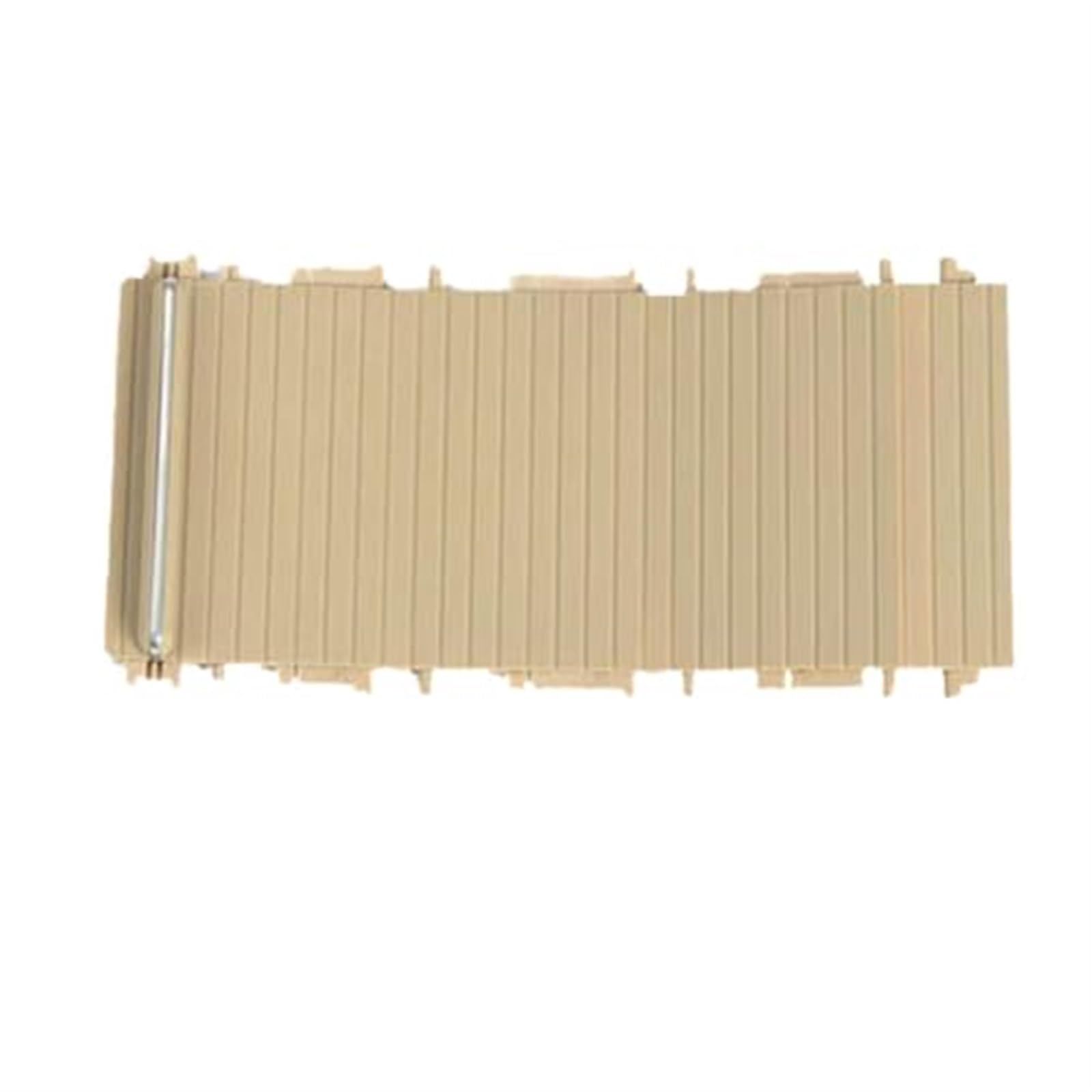 Jodriva Rollo for die Mittelkonsole, for, 3er E46 1998-2005, Abdeckung for Schiebeläden der Mittelkonsole Schiebeläden in der Mittelkonsole(BEIGE) von Jodriva