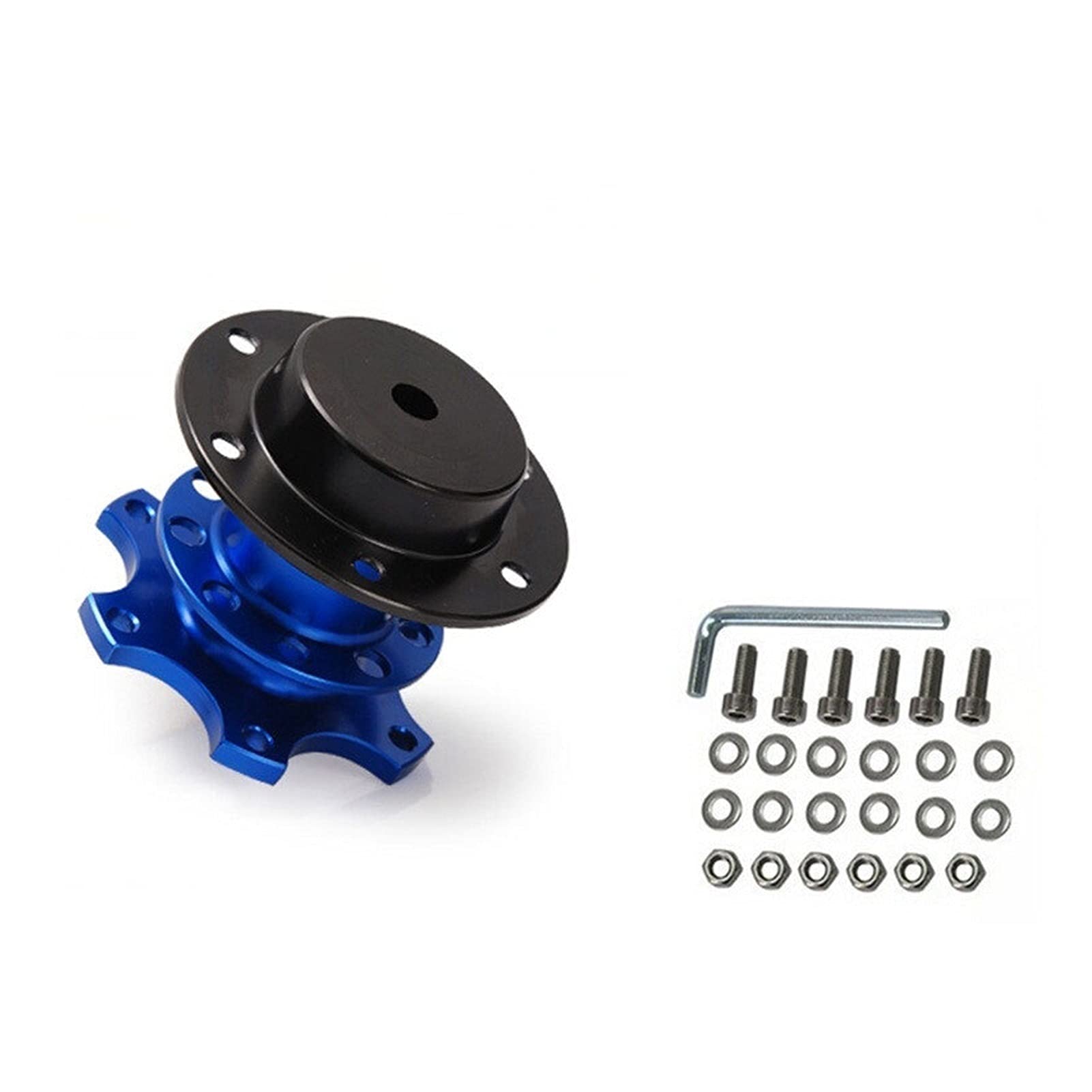 Jodriva Schnellspanner Snap Off Hub Adapter Auto Sport Lenkrad, for Seat, 2001-2006 EP-CA0011G Lenkradnabensatz(Blue) von Jodriva