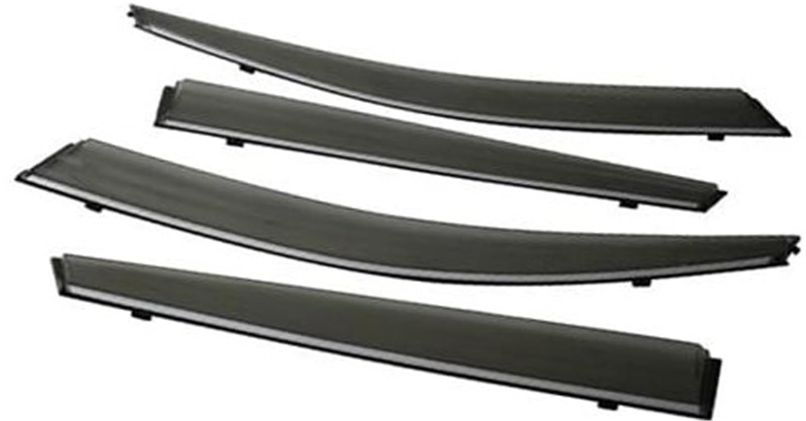 Jodriva Seitenfenster-Abweiser, for Hyundai, Santa Fe Ix45 2013 2014 2015 2016 2014 2018, getönter Auto-Windabweiser, Sonnenschutz, Regenschutz Regenschutz für Seitenfenster von Jodriva