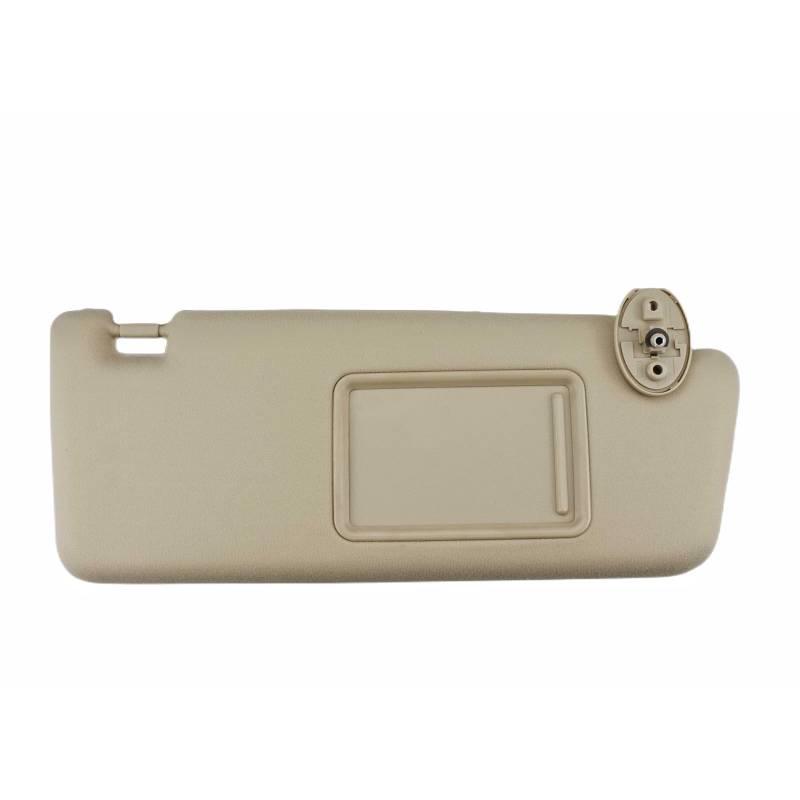 Jodriva Sonnenblende Beige ohne Licht, for Toyota, Tacoma 2005 2006 2007 2008 2009 2010 2011 2012 OE# 74320-04181-E1 74310-04081-E0 seitlicher Sonnenblendenspiegel(Beige Right Passenge) von Jodriva