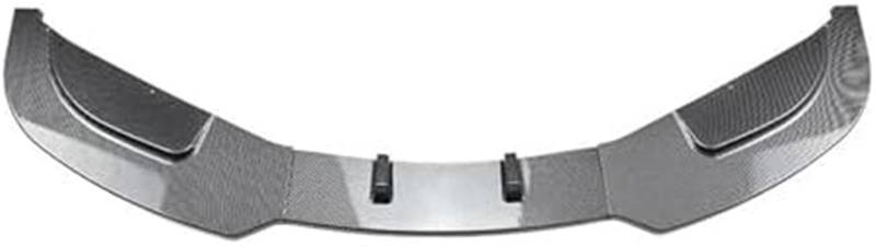 Jodriva Splitter, for Benz, for C-Klasse W204 2011-2014 Auto Frontstoßstange Lippensplitter Spoiler Diffusor Body Kits Stoßstangenschutz Lippensplitter(Carbon Look)(Black Carbon Look) von Jodriva