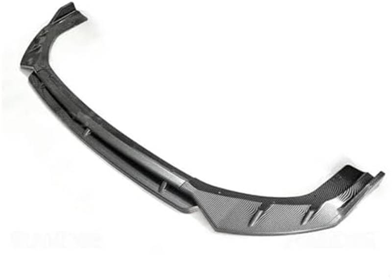 Jodriva Splitter Car Body Kit Spoiler Schwarze Röcke Zubehör Frontstoßstangenlippe, for Chery, for Tiggo 8 Pro Air Splitter 2022 2023 2024 Lippensplitter(Glänzend Schwarz-Rot)(Black Carbon Paint) von Jodriva