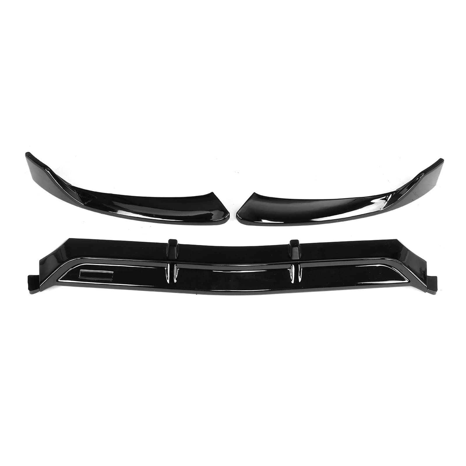 Jodriva Sport Style Auto Frontstoßstange Spoiler Lippe Kinn Body Kits Splitter Lippen, for Mercedes-Benz, C Klasse W205 C250 C300 C350 2015-2018 Frontspoilerstoßstangen von Jodriva