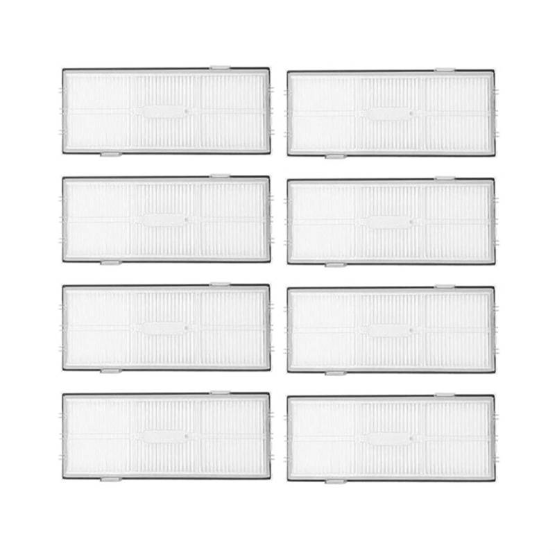 Jodriva Staubbox, for Xiaomi, for Roborock, S7 S70 S75 T7s Plus T7s S7 Plus Staubbehältergehäuse Hepa-Filter Roboter-Staubsauger-Teilezubehör Roboter-Staubsauger-Staubbox(8PCS) von Jodriva