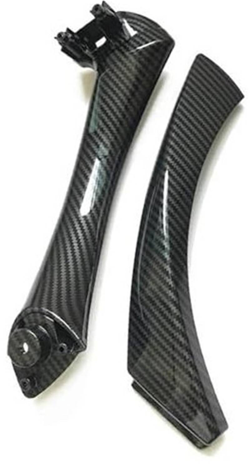 Jodriva Türgriff innen Links rechts mit Abdeckleiste, for, 3er E90 E91 E92 316 318 320 325 328i 2004 2005 2006–2012 Auto-Innentürgriff(Carbonfiber Right) von Jodriva