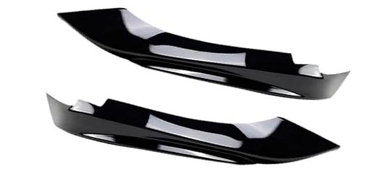 Jodriva for, 4er-Serie F32 F33 F36 2013–2020, Auto-Modifikation, Frontstoßstangen-Lippensplitter, seitliche Lüftungsschlitz-Abdeckung, Canards, Spoiler Frontstoßstangendiffusor(Black Glossy Black) von Jodriva