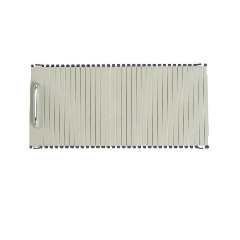 Jodriva for, for, Innenraum Mittelkonsole Getränkehalter Abdeckung Armlehne Aufbewahrungsbox Rollo Panel W204 W212 W207 C180 E260 E300 Auto-Getränkehalter-Abdeckung(Model A Gray) von Jodriva