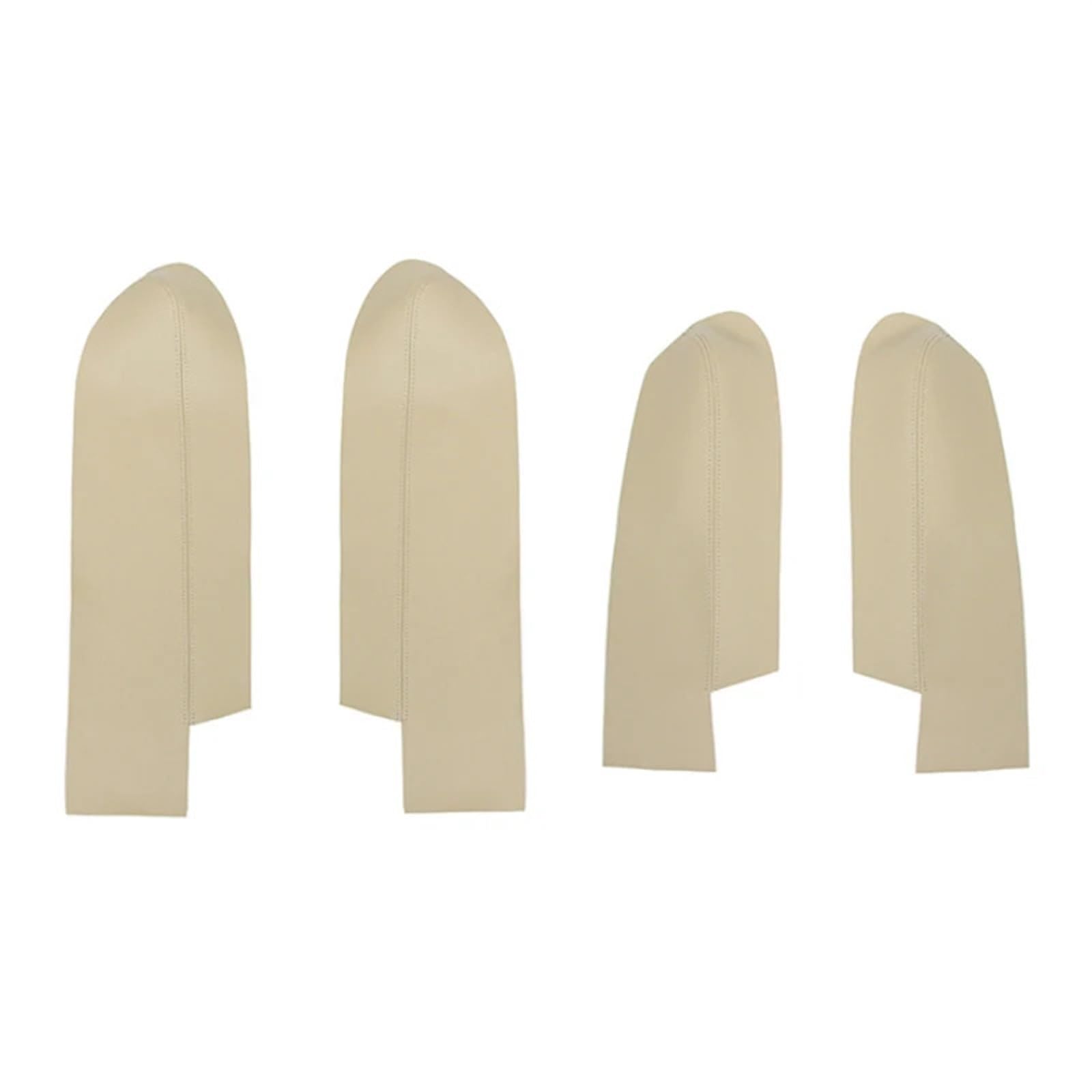 Jodriva for CRV CR-V 2007 2008 2009 2010 2011 Auto Türgriff Panel Armlehne Mikrofaser Leder Abdeckung nur 4 türen Modell Abdeckung der Türarmlehnenverkleidung(4pcs Beige) von Jodriva