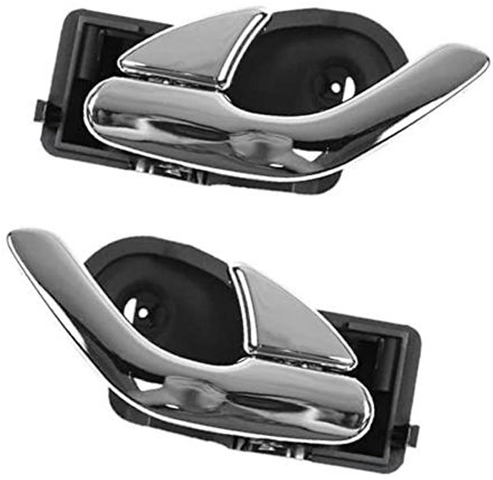 Jodriva for Escape, 2003 2004 2005 2006-2012 Links Rechts Auto Innen Türgriff Trim Tür Innen Trim Panel Auto-Innentürgriff(Black Set) von Jodriva