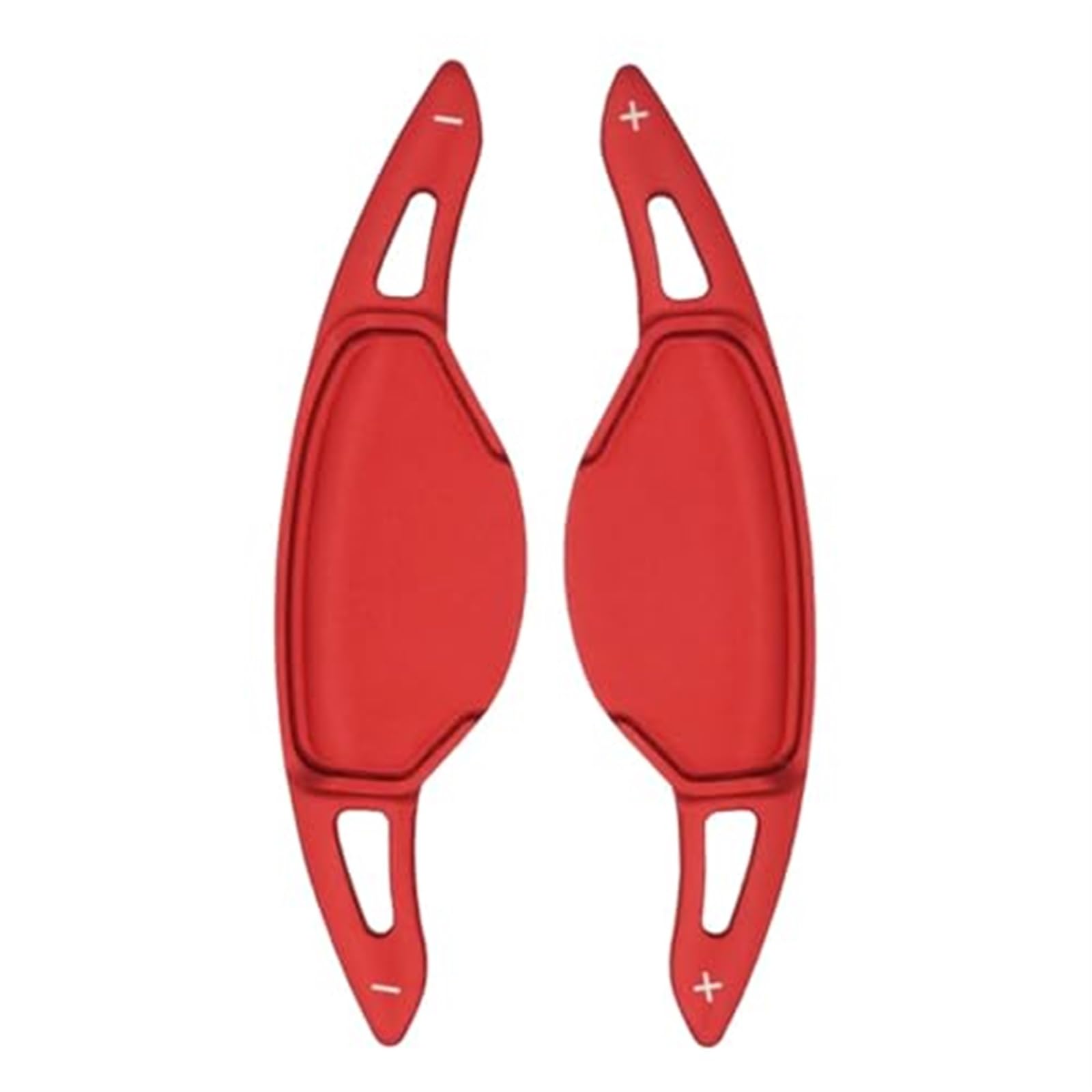 Jodriva for Infiniti, QX50 QX55 QX60 2022, for Essential, for Luxe, for Sensory Car Lenkrad Paddle Shifter Verlängerung Getriebe Aufkleber Zubehör Lenkradschaltpaddel(Style 2 Red) von Jodriva