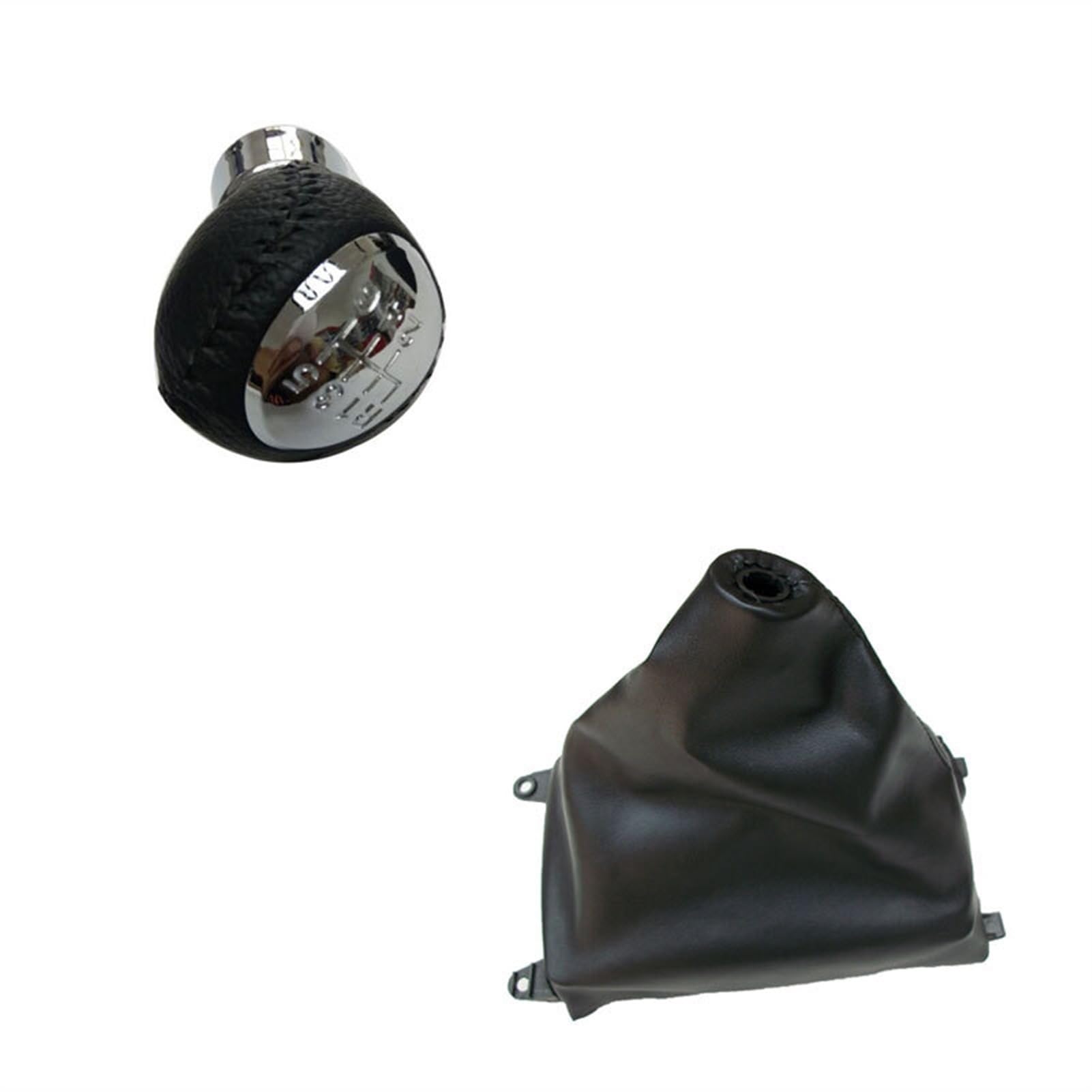 Jodriva for Mazda, 6 2002 2003 2004 2005 2006 2007 Auto Styling Zubehör 5/6 Geschwindigkeit Auto Shift Schaltknauf PU Leder Boot Gaitor Auto-Schalthebelknopf(6 Knob Leather) von Jodriva