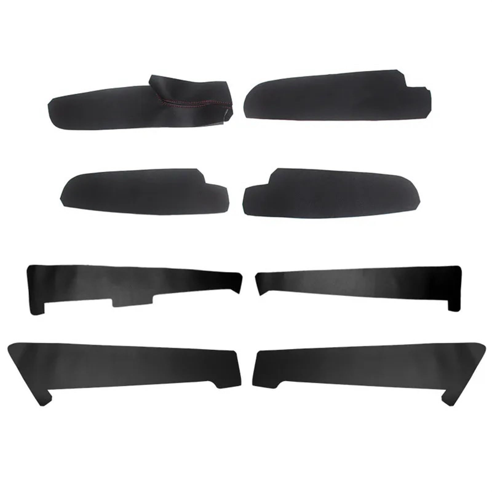 Jodriva for Mazda, 6 2006 2007 2008 4 Teile/Satz Auto Türgriff Panel Mikrofaser Leder Abdeckung Abdeckung der Türarmlehnenverkleidung(Armrest Customize) von Jodriva