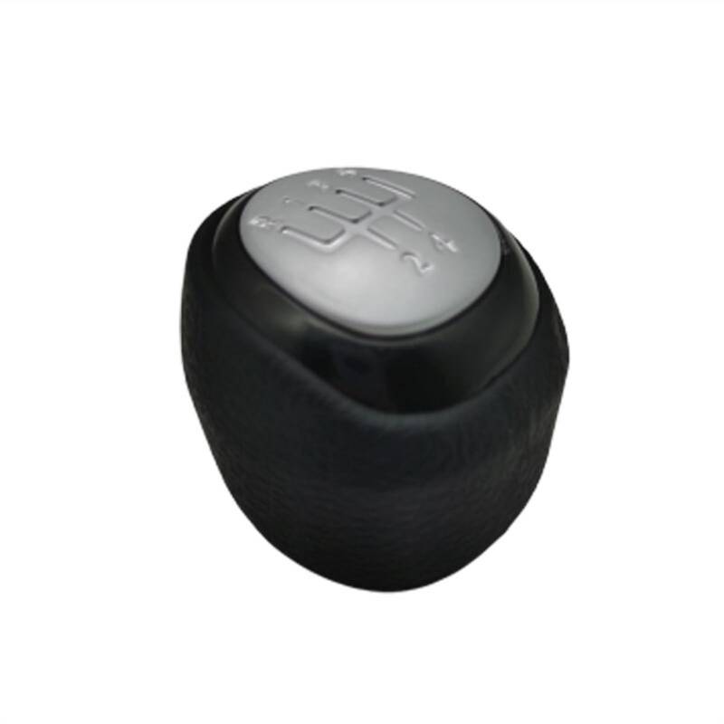 Jodriva for SAAB, 9-3 5/6-Gang-Auto-Shift-Schaltknauf mit echtem Leder überzogen 2003 2004 2005 2006 2007 2008-2012 Auto-Schalthebelknopf(5 Speed) von Jodriva